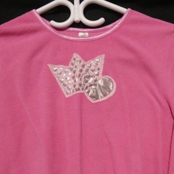 GEORGE | large (14-16) | Soft and Lightweight Fleece Pajama Top | Crown & Heart - Picture 5 of 16